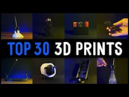 Top 30 Best BLACK 3D Prints