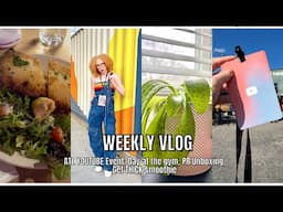 THIS WAS SO NOSTALGIC! | YOUTUBE EVENT,  GYM SESSION, BEST PR BOX| WEEKLY VLOG