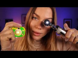 ASMR Relaxing Eye Exam 🩺 Soft Spoken Personal Attention for Sleep