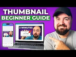 How To Make YouTube Thumbnails For Beginners (Free Software!)