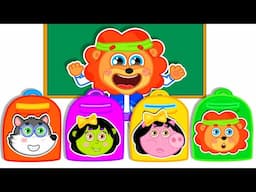 Liam Family USA | School Stories | Backpack Exchange | Family Kids Cartoons