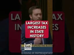 State Rep. Travis Couture blasts Dems for pushing through the largest tax increases in state history