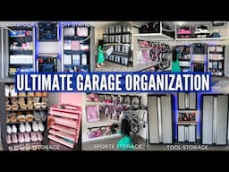 ULTIMATE GARAGE ORGANIZATION | 10 Genius Storage Hacks to Transform Your Space!