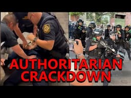 BREAKING: Senator DRAGGED OUT of LA ICE RAID Press Conference, Trump Vows Further CRACKDOWN