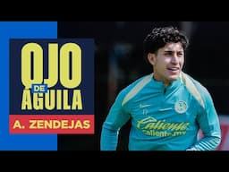 Alejandro Zendejas en OJO de ÁGUILA | Esto ve nuestro jugador mientras entrena | Camino a 4tos