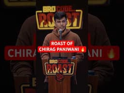 Roast of Chirag Panjwani!  @ChiragPanjwani is my fav ❤️‍🔥 #standupcomedy #comedy #standup #roast