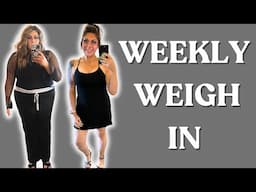 WEEKLY WEIGH IN - I NEED TO GET BACK TO TRACKING🫤 WEIGHT WATCHERS!