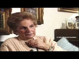 Liliana Segre testifies about the deportation from Milano to Auschwitz on Jan 30, 1944