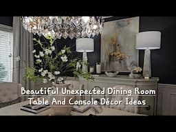Simple And Elegant Dining Room Decorating Ideas Think Outside Of The Box Rustic Luxury