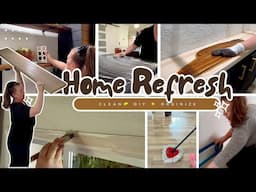 DIY Home Update That Brings a Fresh Start ☀️ + Cleaning Motivation