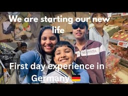 First day @Germany/my kids experience #Registration procedures#our new life begins