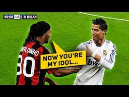The legendary battle between Ronaldinho and Cristiano Ronaldo