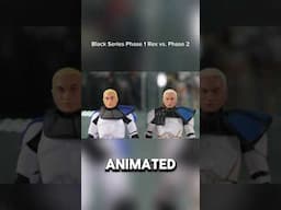 Black Series Phase Rex vs. Phase 2 Rex! #starwars #blackseries #hasbro #captainrex #clonewars #rex