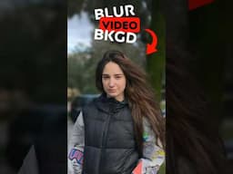 How to Blur Video Background in CapCut