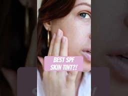 The BEST Tinted Sunscreen?? MERIT Uniform Tinted SPF Review #skintint #spf #skincare #makeup
