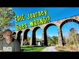 Disaster Strikes During FAMOUS STARRUCCA VIADUCT Journey!