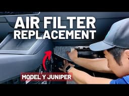 How to Replace 2026 Model Y Juniper Cabin Air Filters - Breathe Fresh Air Easily