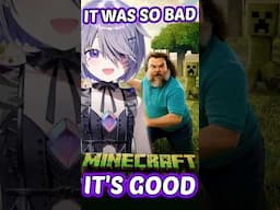 Biboo’s thoughts on the Minecraft Movie #shorts #holoen #vtuberclips