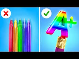 Get Ready For School 📚🎀 Sweet School Supplies & Crafts To Shine Bright!