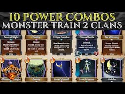 10 Of The BEST COMBOS I Found So Far - MONSTER TRAIN 2 Tips Guide
