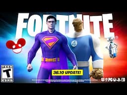 FORTNITE 36.10 UPDATE!