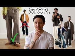 Style Mistakes That Make You Look Kinda Goofy