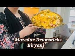 Aaj Sab Ghar Waloo Ney Bohat Tareef Ki | Chicken Drumsticks Biryani 🍗