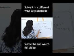 Just solve it this way! problems on ratios #shorts