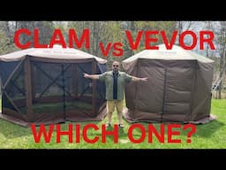 Clam Quick Set VS Vevor Gazebo After One Year of Use. Watch Before You Buy!