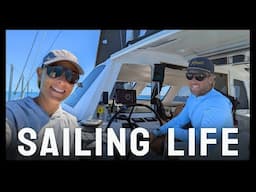 Sailing in the Exumas, we always seem to have fresh food!