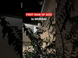 First Rain In Mumbai ☔️