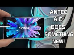 Antec's New AIO Has A Screen That Does Something Different?
