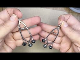 How to Make the Old World & New World Chandelier Earrings by Deb Floros