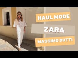 HAUL MODE  & TRY ON Mars 2025 | gros coup de cœur pour ces pièces (ZARA, MASSIMO DUTTI) FASHION HAUL