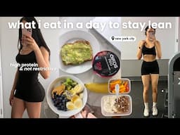 what i eat in a day | easy high protein recipes, simple meals, fitness goals