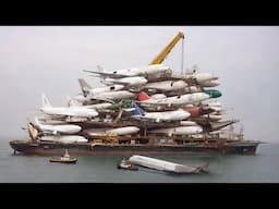 Why They Dumped Dozens of Huge Airbus Planes into the Ocean? Then This Happened 10 Years Later