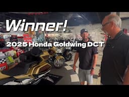 The Winner Of The 2025 Honda Goldwing Tour From DFW Honda