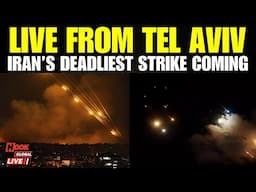 Israel Iran War LIVE: Tel Aviv Skyline Braces as Iran Launches Deadly Missile Wave | Iron Dome LIVE