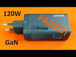 Faulty 120W charger analysis (Anker GaN Prime)