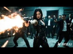 美女化身頂級殺手，獨闖黑幫，一人反殺整個幫派！#movie #kungfu #drama