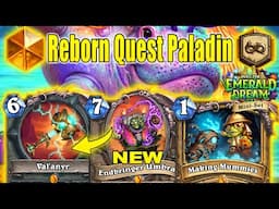 NEW Reborn Quest Paladin Deck Is Back in 2025 At Into the Emerald Dream Mini-Set | Hearthstone