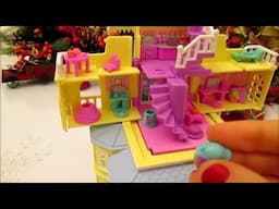 Vintage Polly Pocket, Pop Up Club House, 1995!