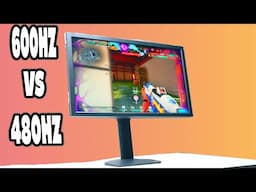 600hz vs 480hz! Zowie XL2586X+ Review and comparison w/ OLED
