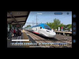 Amtrak New Acela 2.0 (Alstom Avelia Liberty) 150 MPH Speed Verification Check
