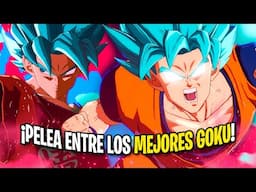 Los MEJORES COMBOS!! Así es el MEJOR GOKU contra el MEJOR GOKU!! DRAGON BALL FIGHTERZ
