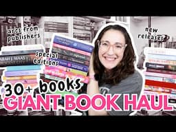 30+ book haul 📚🛍️🤯 I have too many books now...