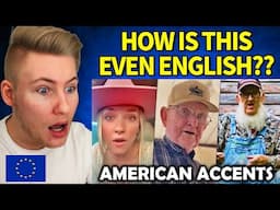 I am SHOCKED by THESE AMERICAN ACCENTS