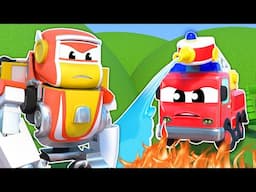 🤖 Firetruck Robot  to the Rescue! 🚒 Robofuse | Rescue Vehicles for Kids