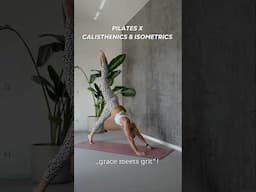 Pilates x Calisthenics - Feel the Burn, Build Control & Strength! 🤍✨