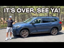 SAY GOODBYE: The 2025 Subaru Ascent is GONE on Everyman Driver